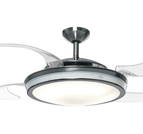 High Performance Ceiling Fans with Lights – retractable fans by Fanaway