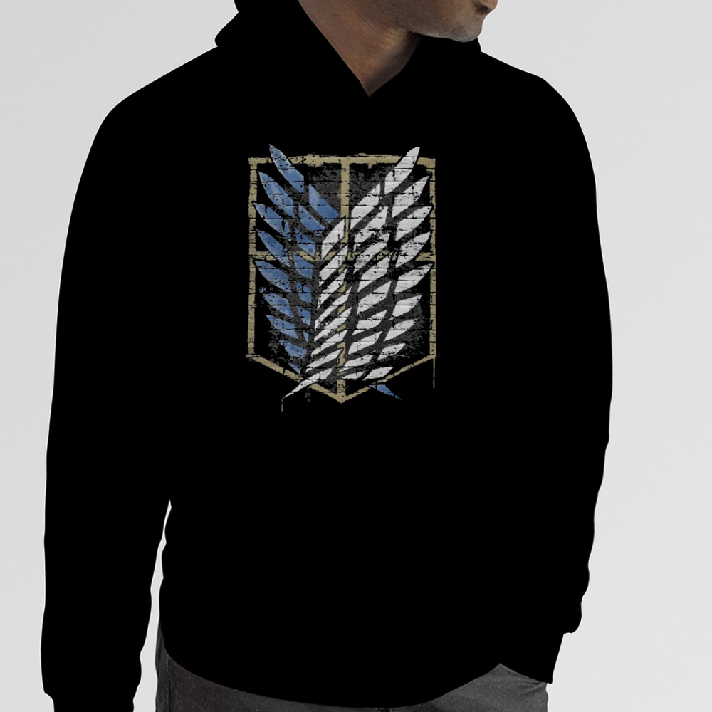 Aot Scout Emblem Graffiti Attack On Titan shirt