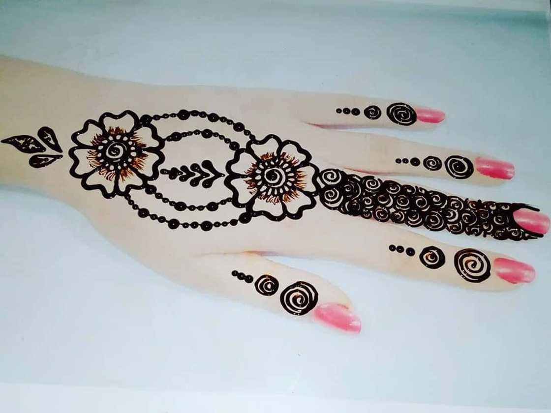 Simple mehndi designs for hands