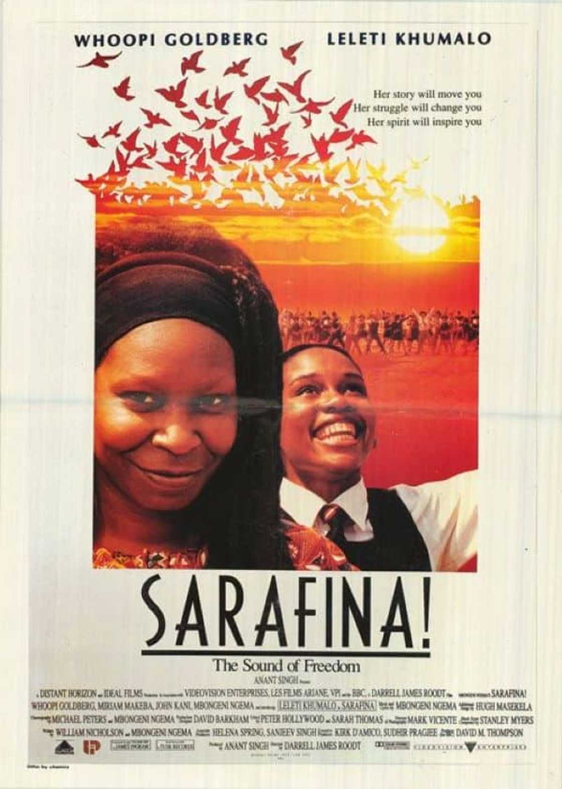 Sarafina cast