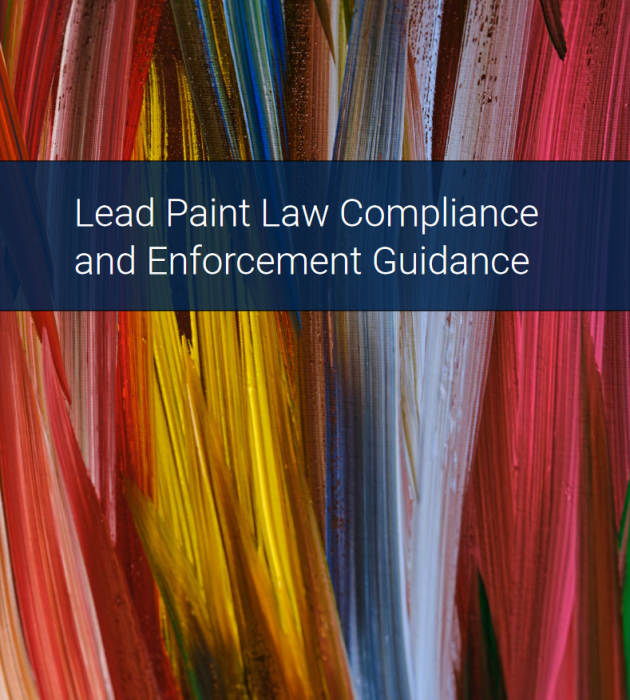 Lead Paint Law Compliance and Enforcement Guidance