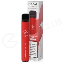 Strawberry Ice Elf Bar Disposable Vape