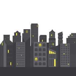 Cityscape Royalty Free Vector Image - VectorStock