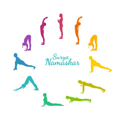 Surya Namaskar Vector Images (over 420)