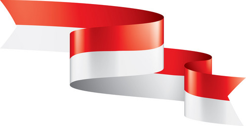 Indonesia flag Royalty Free Vector Image - VectorStock