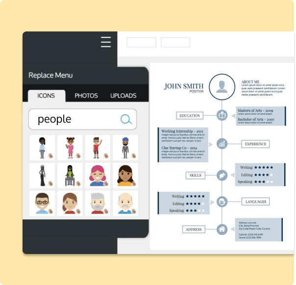 Tell Your Story with Venngage's Resume Creator