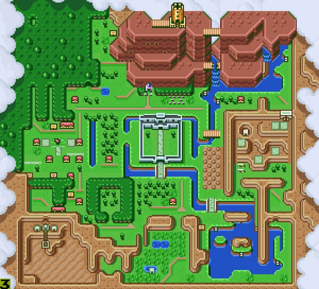 zelda-a-link-to-the-past-map