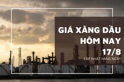 Giá xăng dầu ngày 17/8, giá dầu Nymex và Brent giảm đến 2%