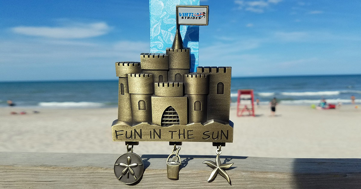 Fun in the Sun Virtual Race Medal