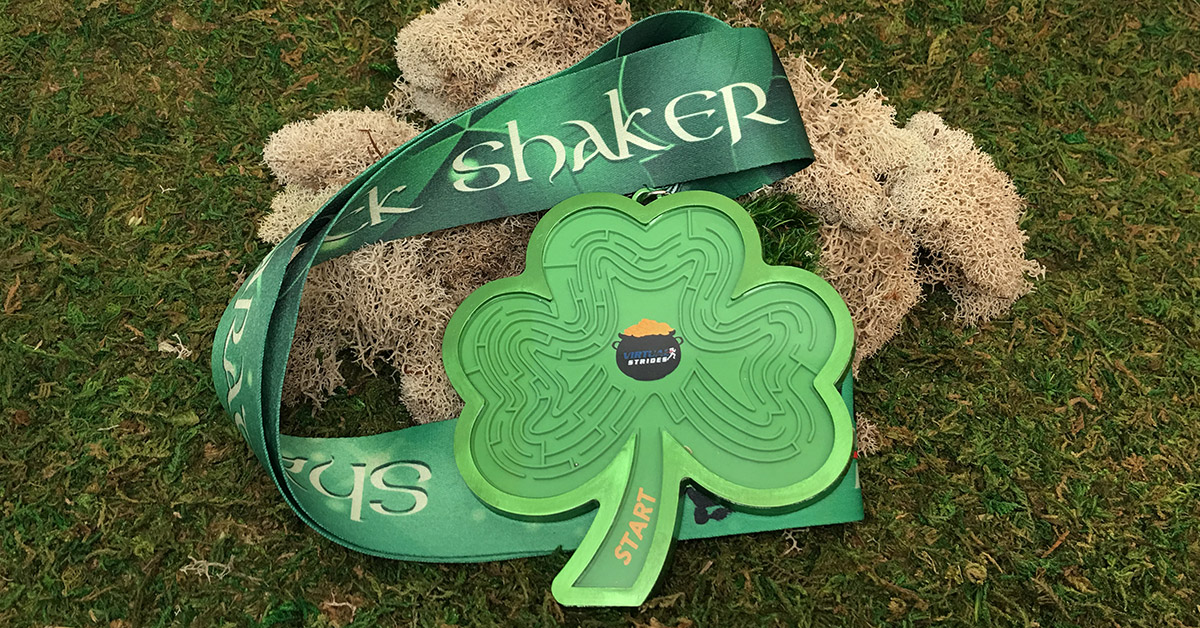 Shamrock Shaker Virtual Race Medal