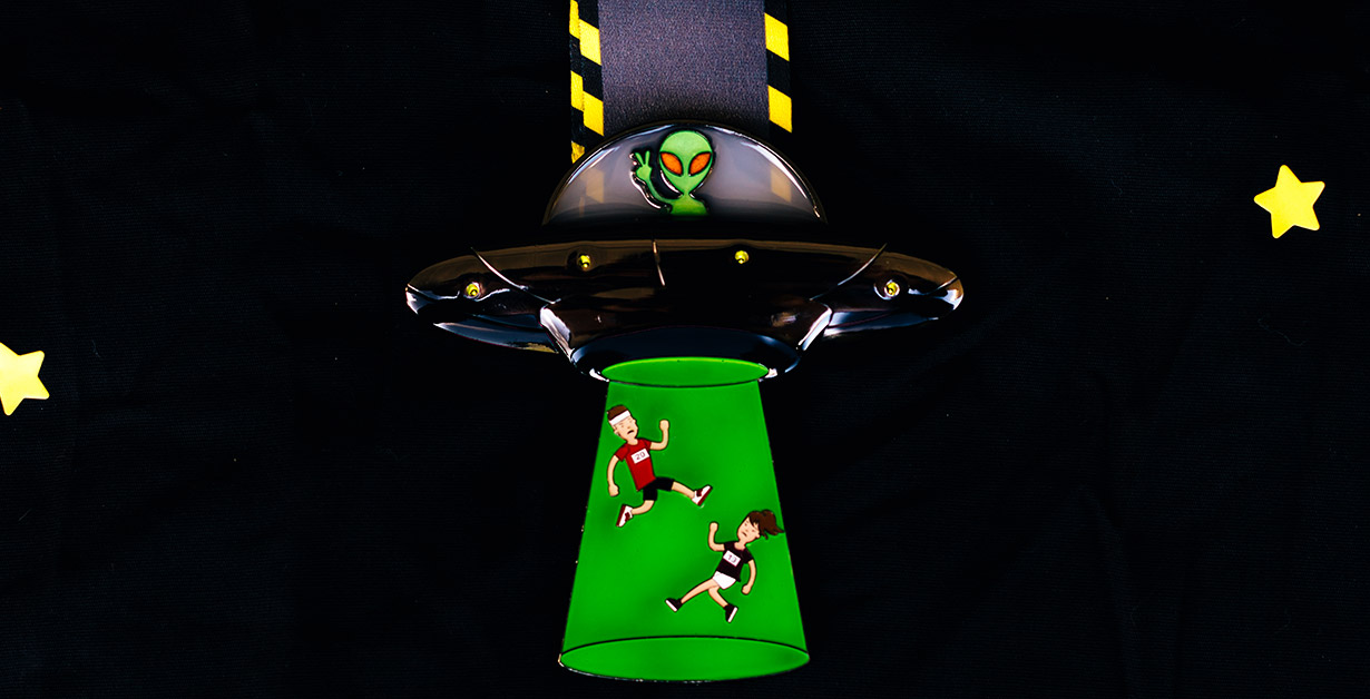 Area 51 Virtual Race Medal