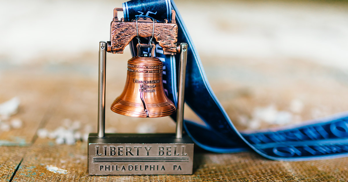 Pursuit of Liberty Virtual Race Medal