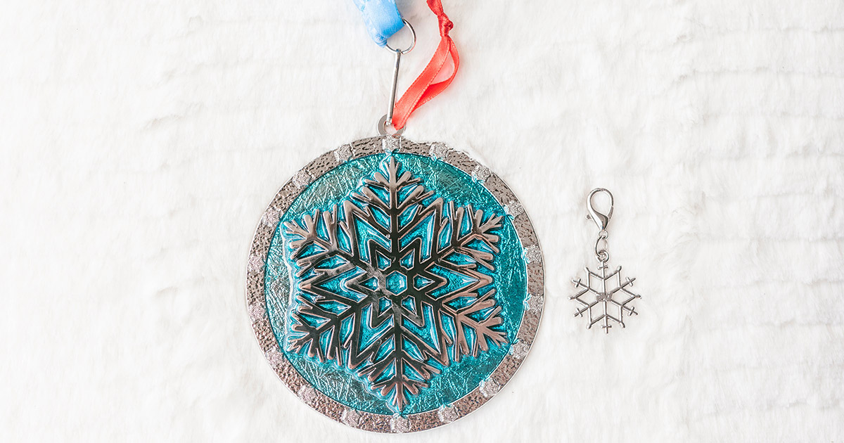 Let It Snow Virtual Race Medal