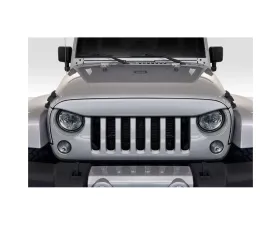 2007-2018 Jeep Wrangler JK Duraflex Hawkley Light Brow - 1 Piece