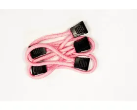 Fishbone Offroad Baby Pink Paracord Zipper Pulls 5 Pcs