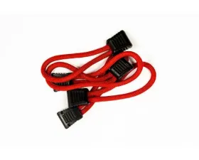 Fishbone Offroad Red Paracord Zipper Pulls 5 Pcs