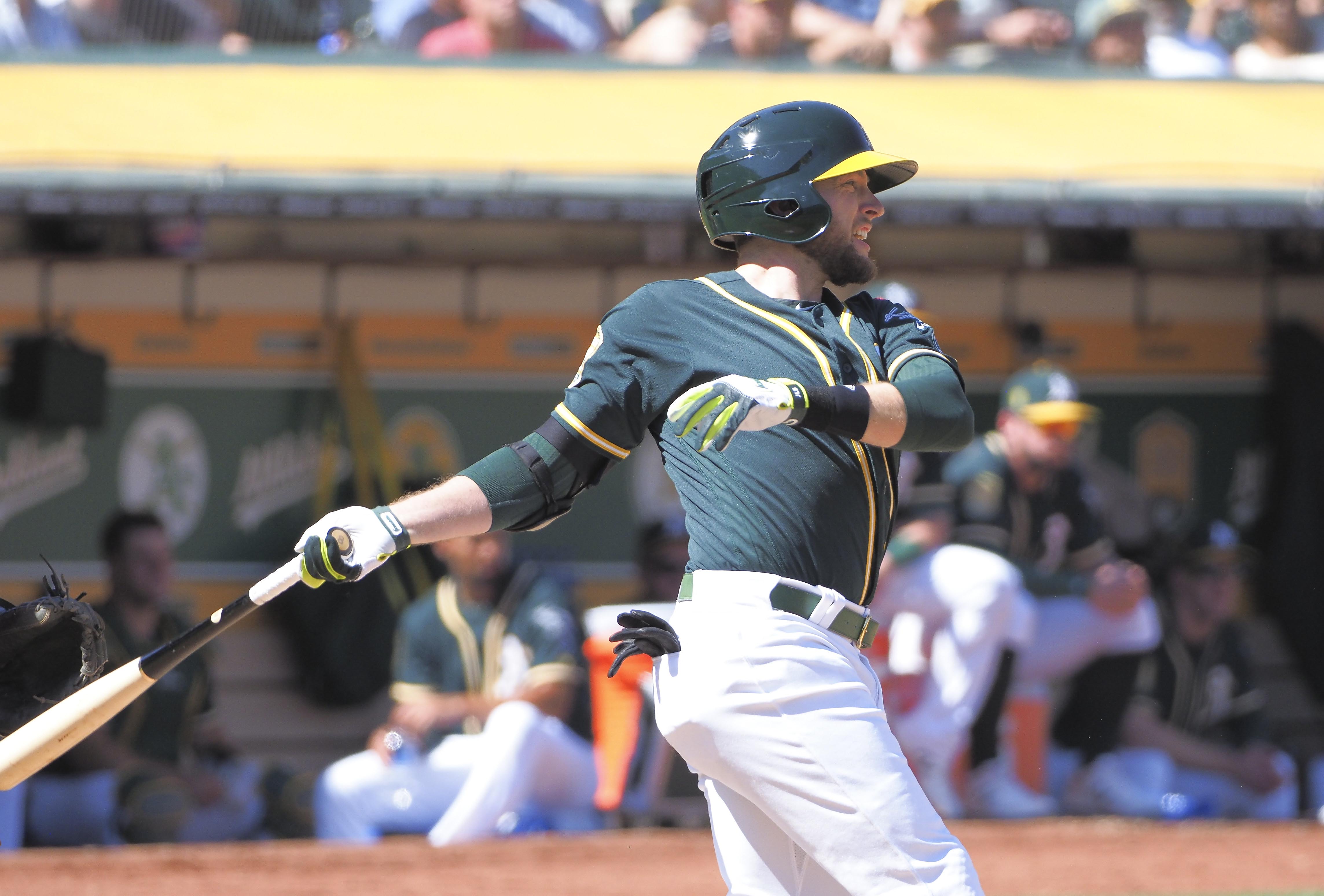 MLB: Los Angeles Angels at Oakland Athletics