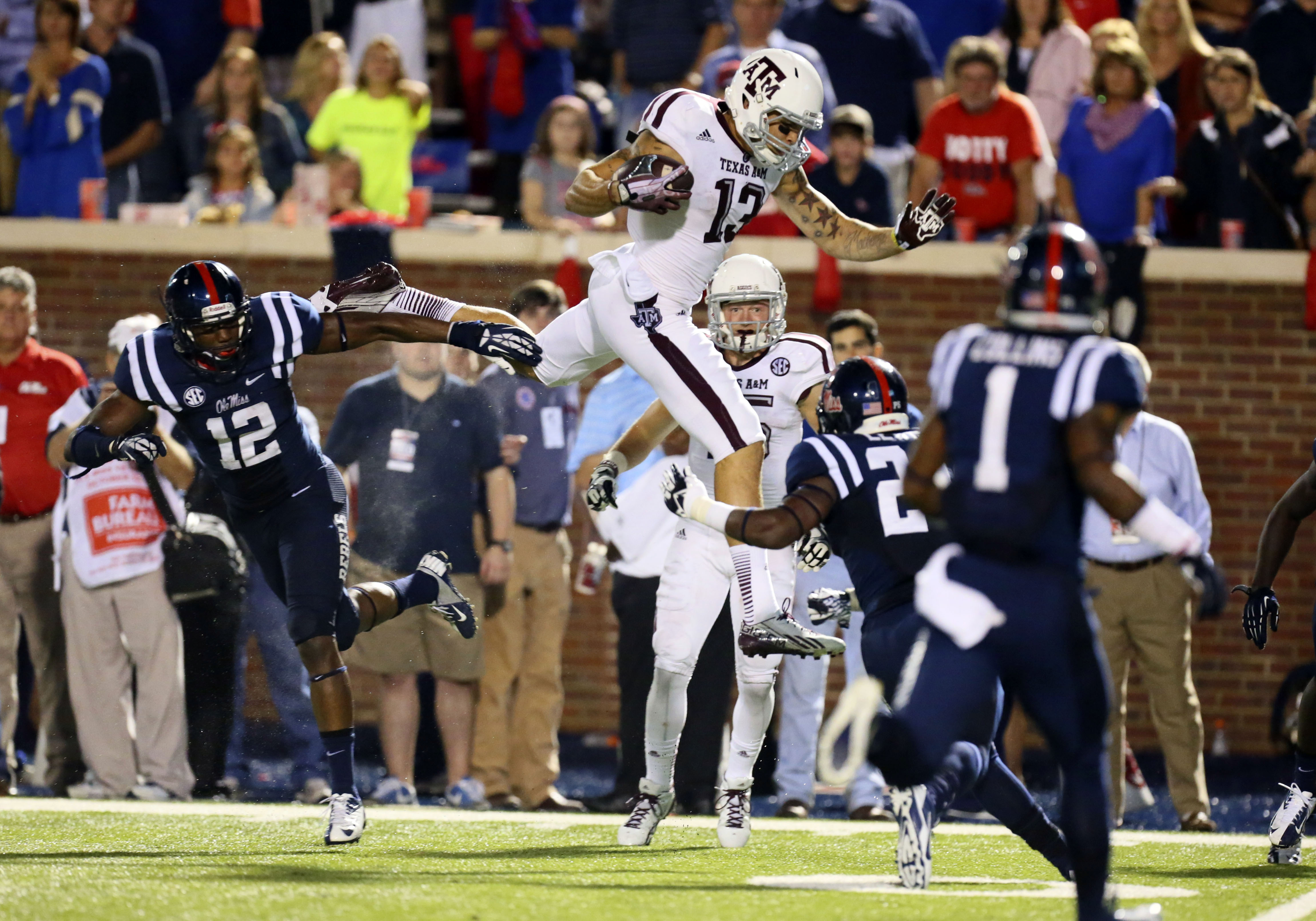 NCAA Football: Texas A&amp;M at Mississippi