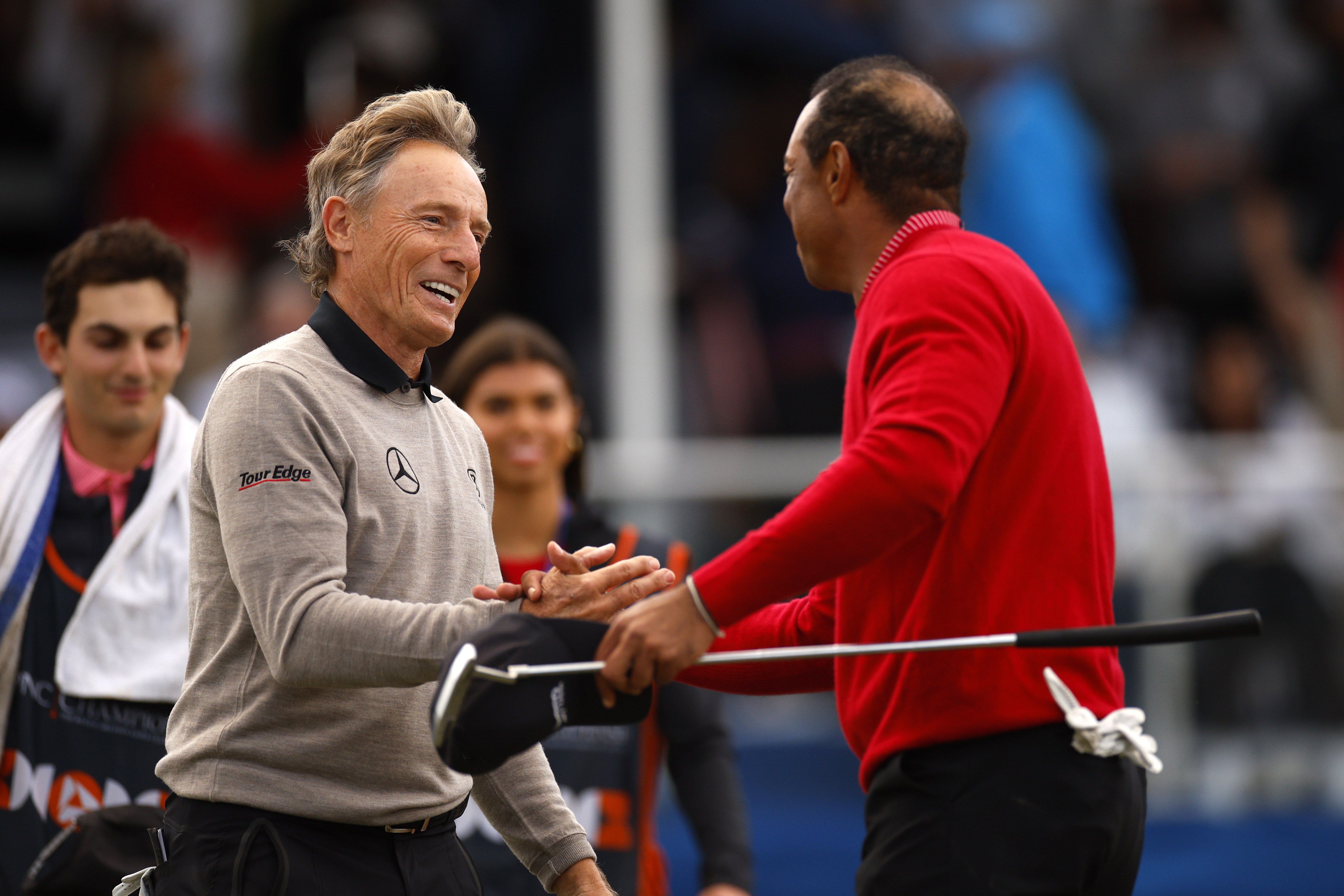 Bernhard Langer, Tiger Woods, PNC Championship