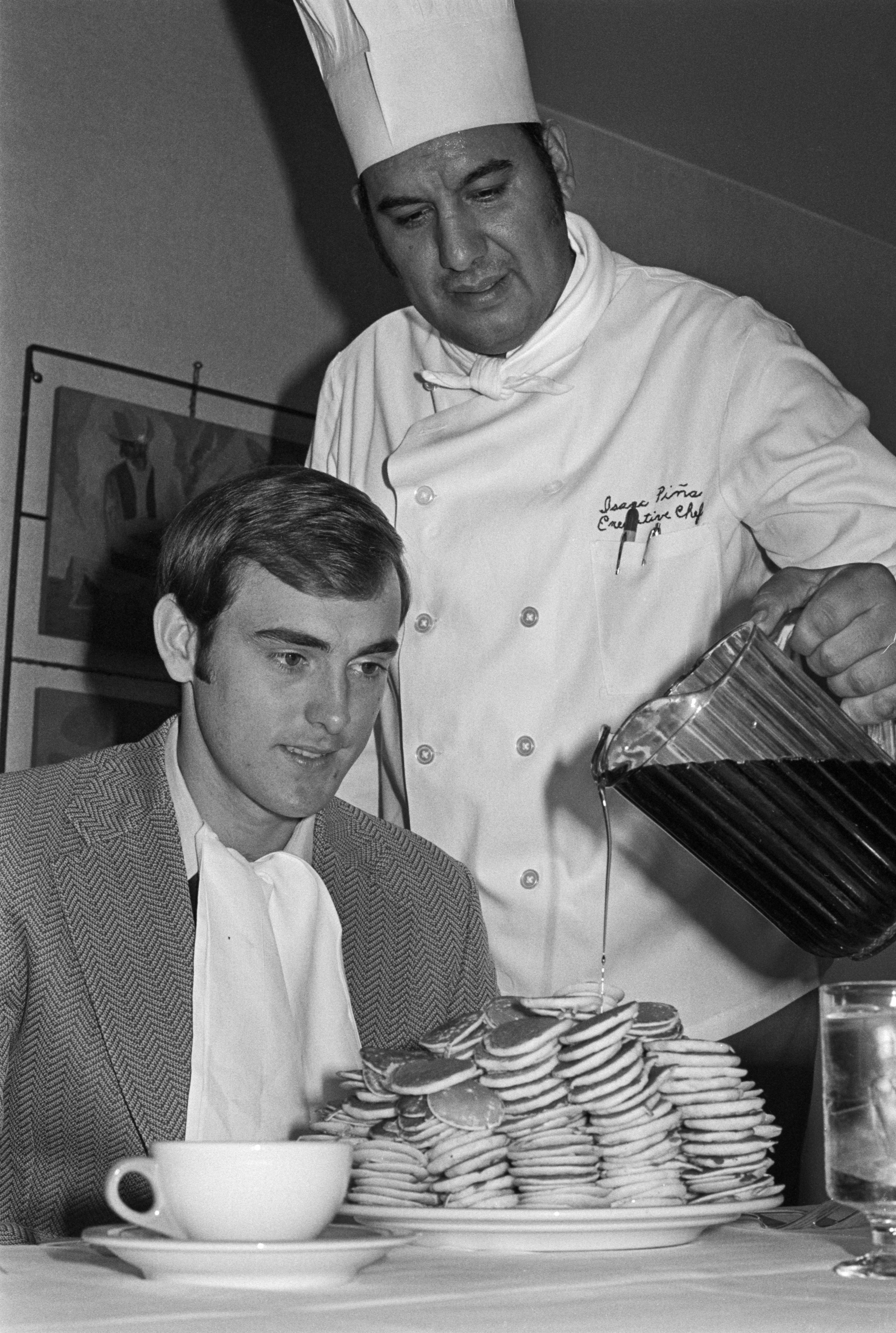 Nolan Ryan Being Served 302 Mini Pancake