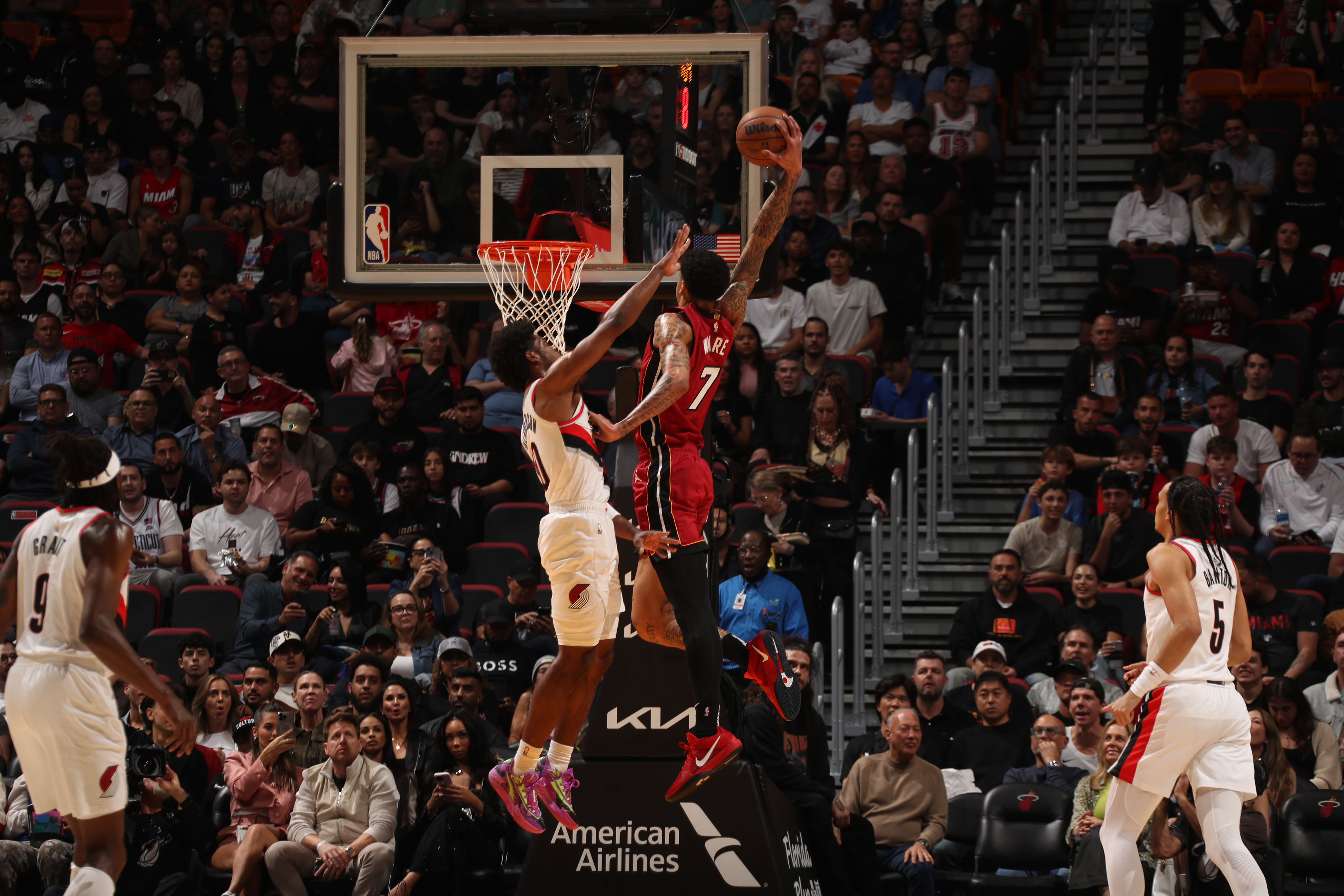 Portland Trail Blazers v Miami Heat