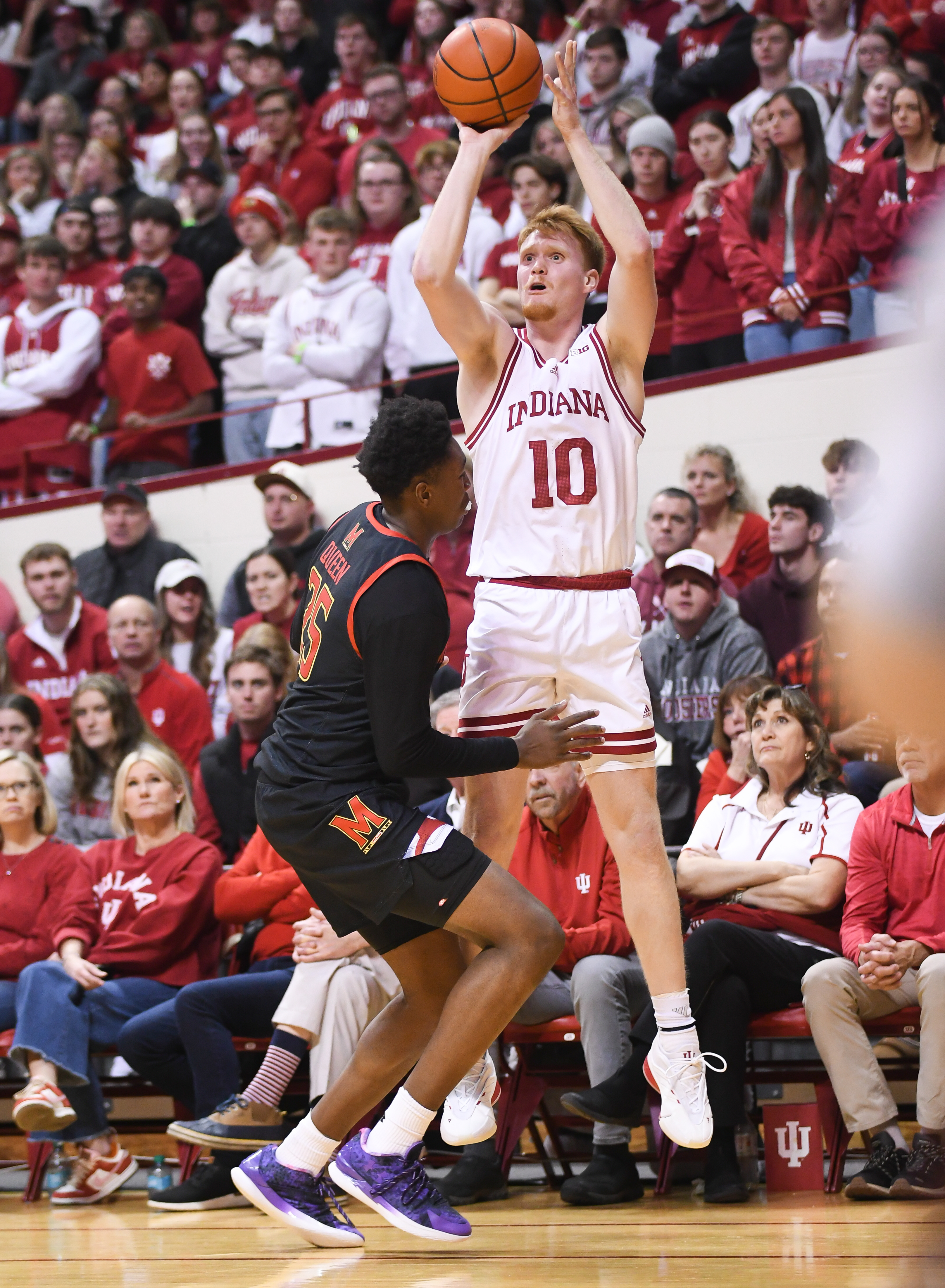 NCAA Basketball: Maryland at Indiana