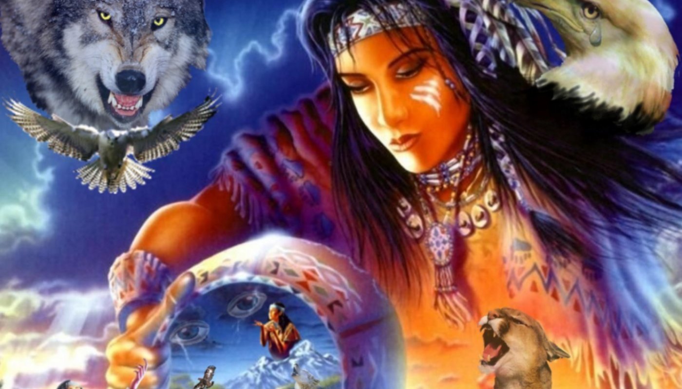 Native American Wolf Spirit