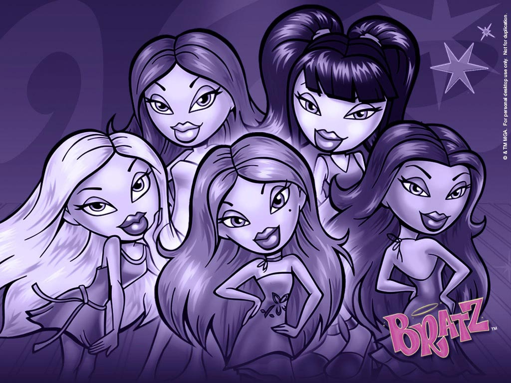 Bratz Logo Pink Aesthetic Wallpapers  Pink Baddie Wallpaper for Phone