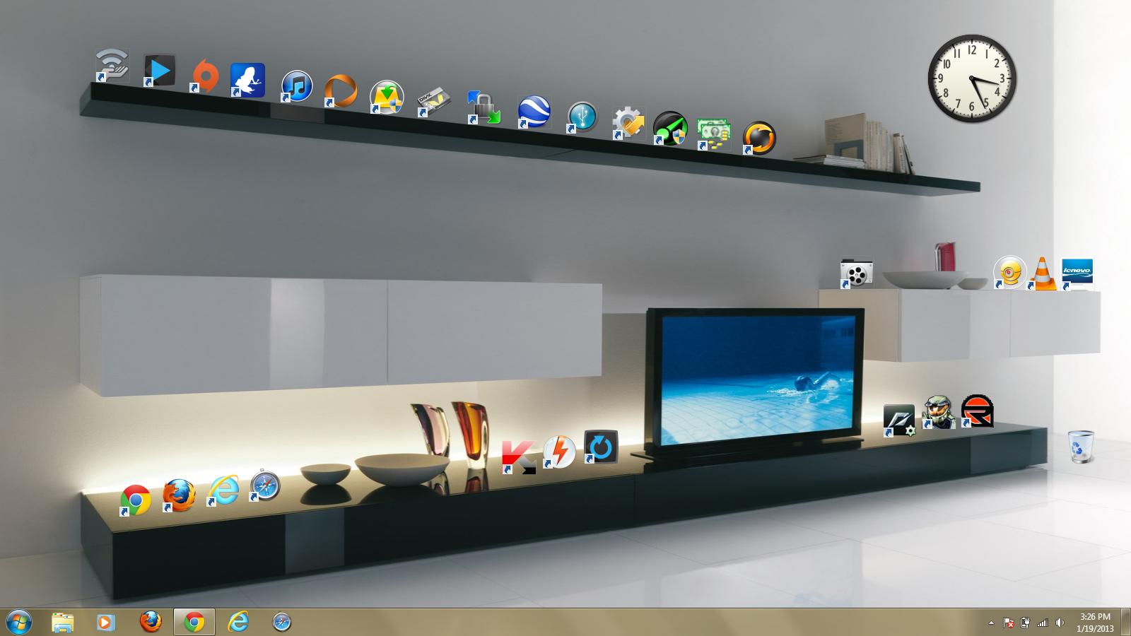 3D Shelf Desktop Wallpaper : Все 3d 60 избранных абстракция аниме арт ...