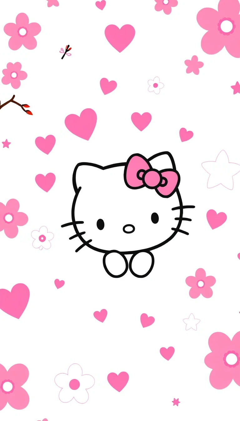 🔥 Download Hello Kitty Wallpaper Pink by @kristat91 | Hello Kitty ...