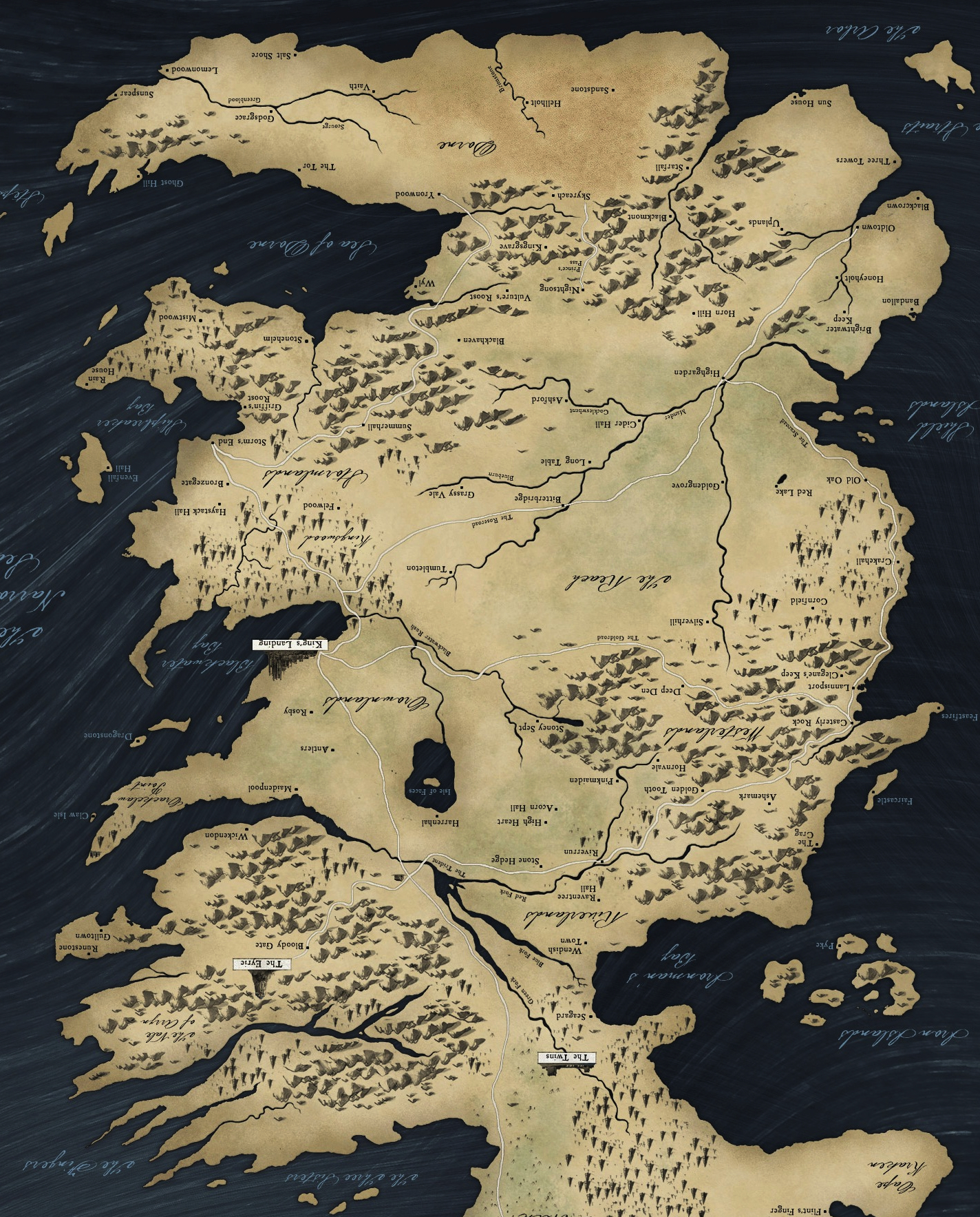 Westeros Map Wallpaper - WallpaperSafari