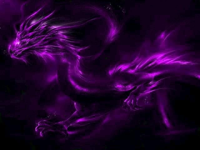 Purple Dragon Wallpaper - WallpaperSafari