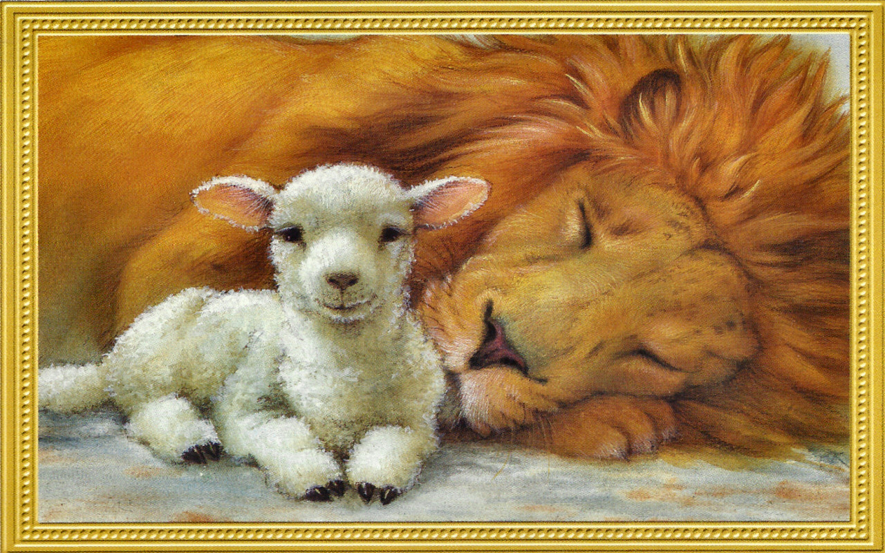 Lion and the Lamb by kevron2001 on DeviantArt