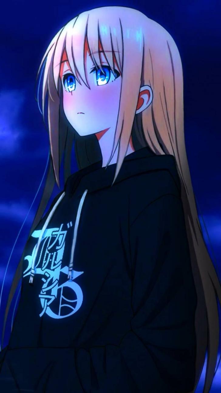 14 Anime Hoodie Girl Wallpapers  WallpaperSafari