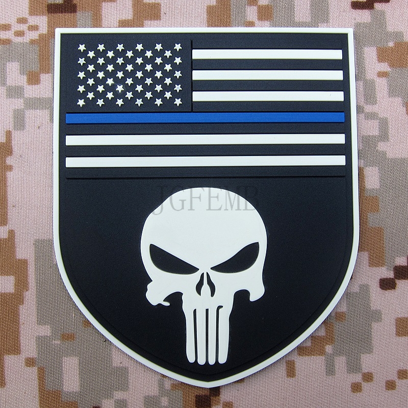 List 95+ Wallpaper Punisher Skull Thin Blue Line Updated