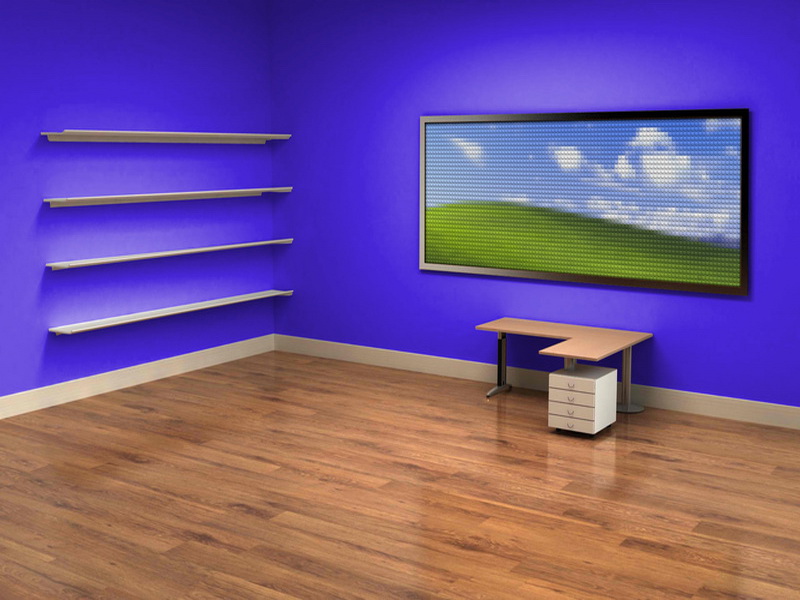 Background Computer Desktop Shelves