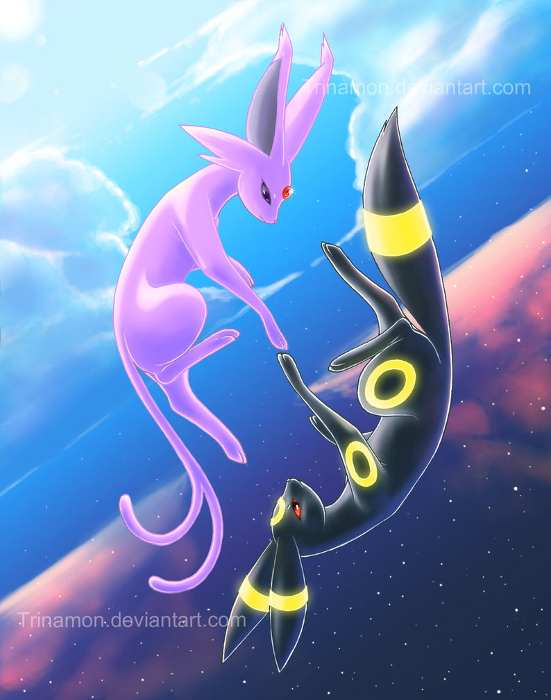 Umbreon And Espeon Wallpaper