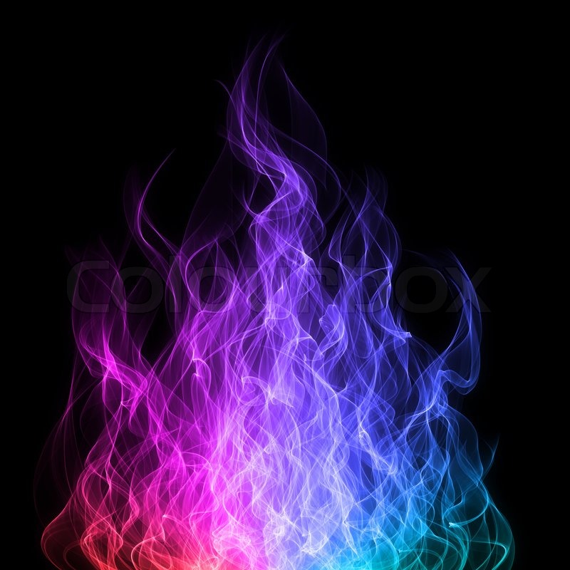 RoyaltyFree photo Digital wallpaper of purple flame  PickPik