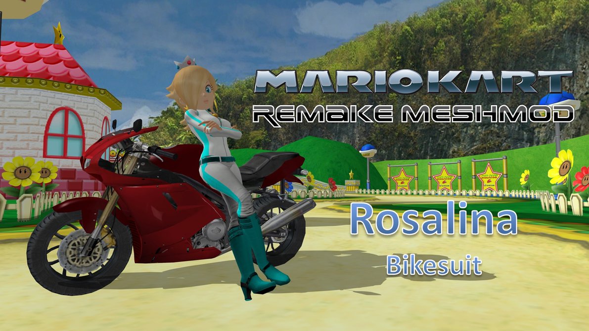 Rosalina Mario Kart Wii Bike Suit