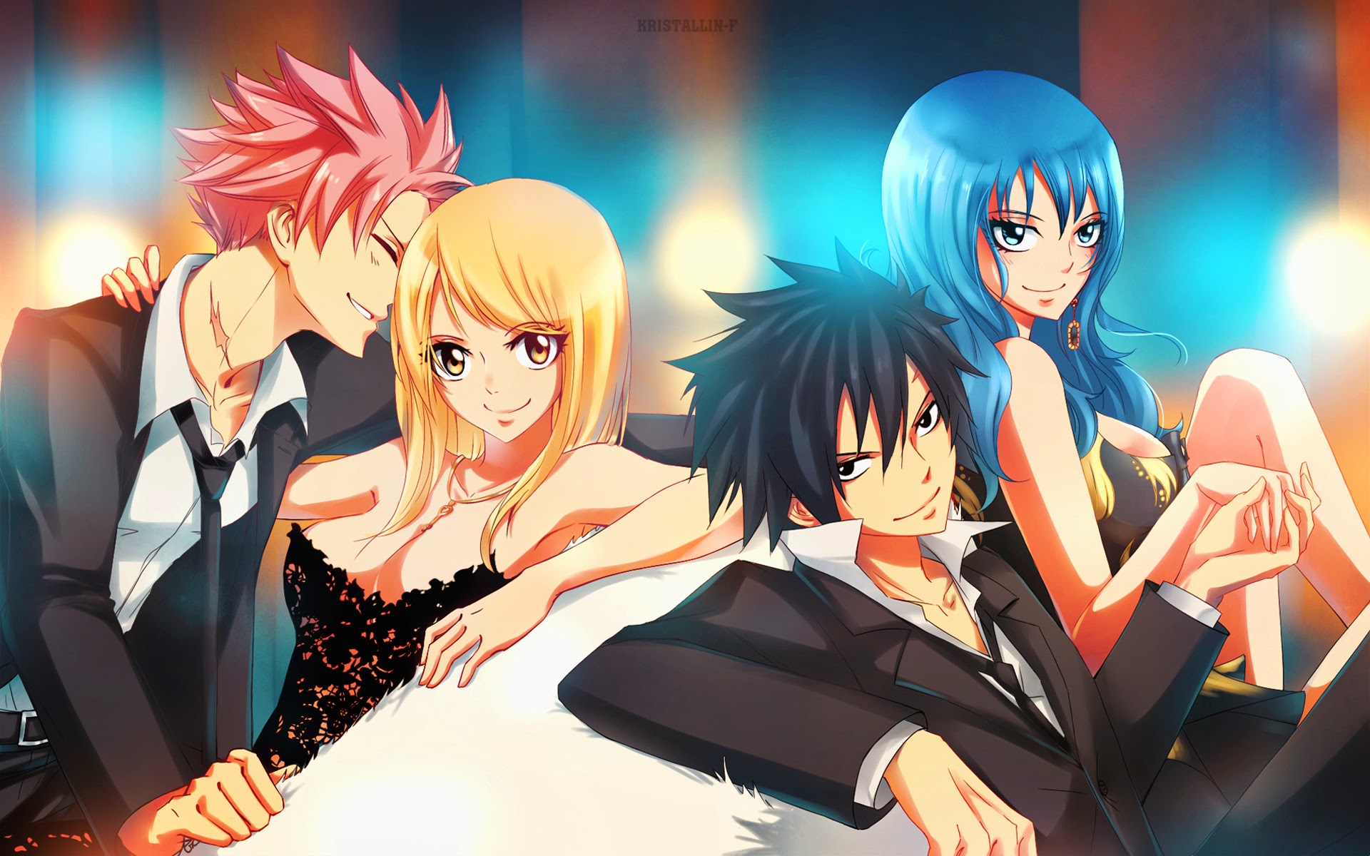 Fairy Tail Wallpaper Gray And Lucy