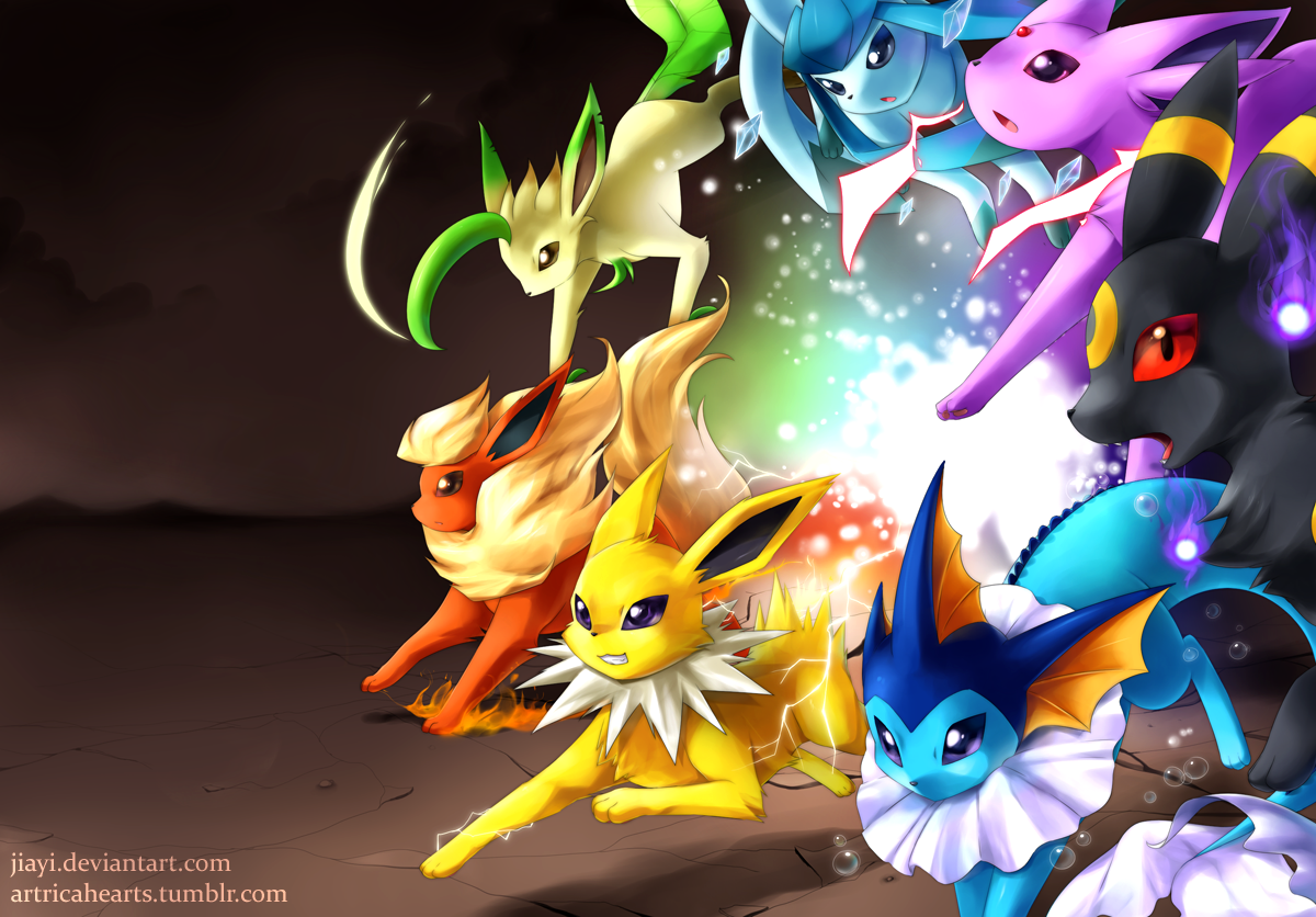 Cute Eevee Evolutions Wallpaper - WallpaperSafari