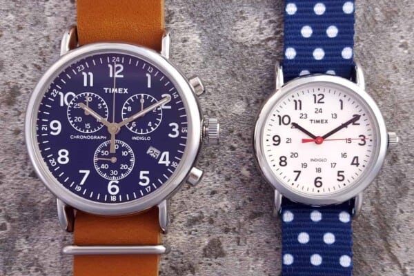 Timex Weekender Chronograph & Tiimex Weekender Reversible