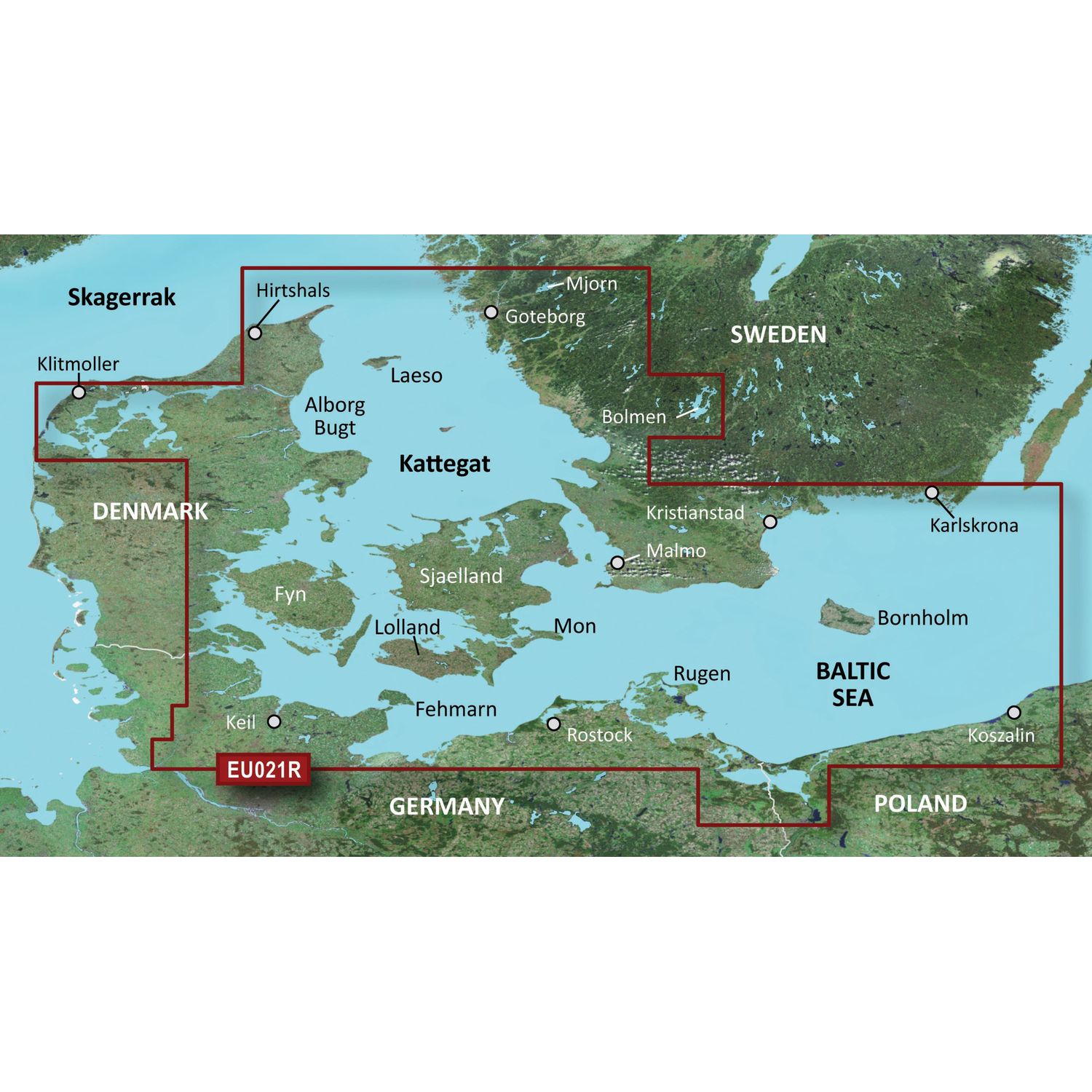 Garmin Bluechart G3 Vision Søkort