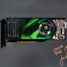 CEO-signed GeForce 8800 Ultra