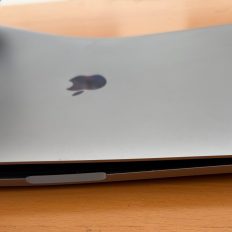 Reddit user frk1974 posted an image of his MacBook Pro that was destroyed in a car crash