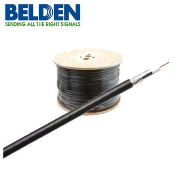 Belden Belden grondkabel coax H125 PE kleur zwart