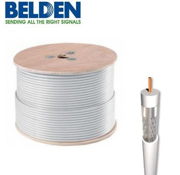 Belden Belden Coaxkabel H126 DUOBOND kleur wit