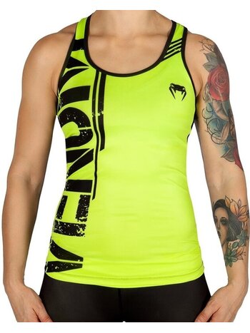 Venum Venum Women's Power Tank Top Neo Yellow Black