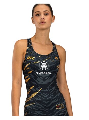 UFC | Venum UFC Fusion x Venum Women’s Fitted Tank Top With Shelf Bra Champion