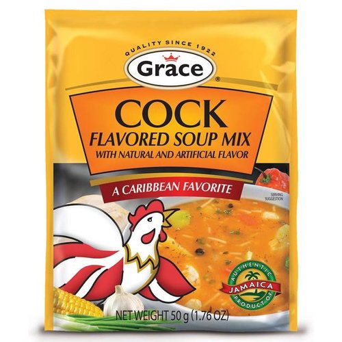 Grace Grace Cock Flavour Noodle Soup Mix, 60g